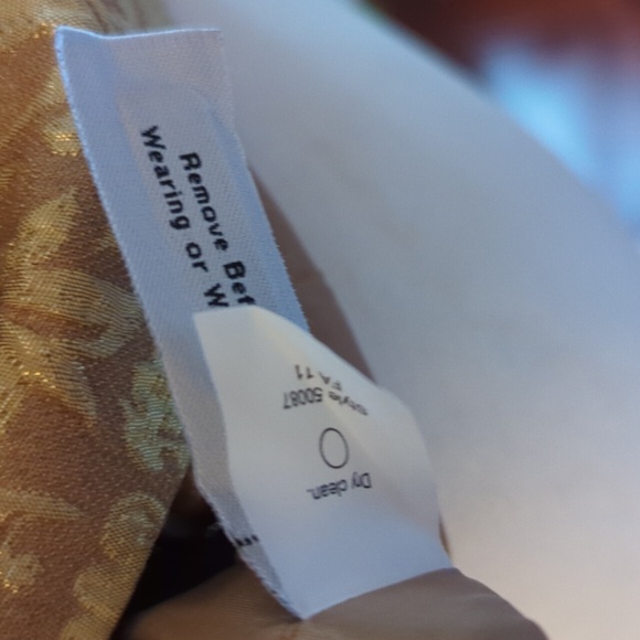 J. CREW Metallic Foil Jacquard Top 4 - Picture 11 of 13